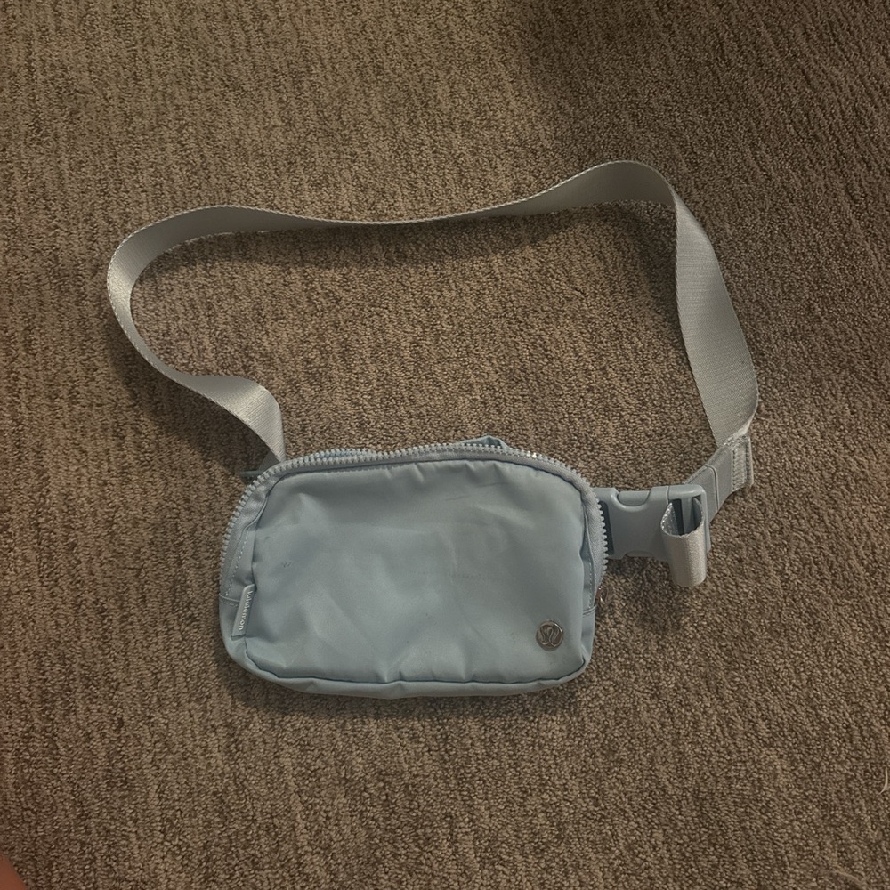 Lululemon everywhere crossbody belt bag in pastel blue